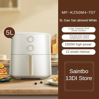 Hot SalesMidea Air Fryer Intelligent Multi-Functional Large Capacity New Air Explosion Electric Chips Machine Electric Oven Inte