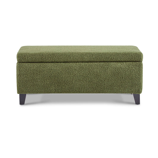Storage Ottoman With Flip Top Lid