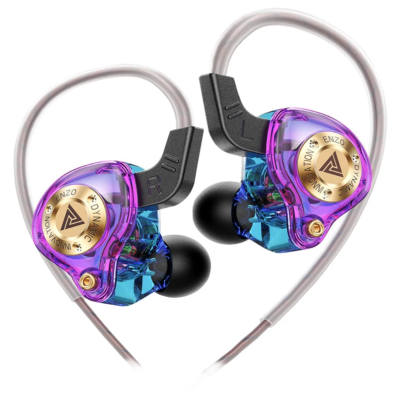 New QKZ 15D Dynamic Surround Sound Bass Earphones Earbud 3.5MM AUX In-Ear Monitor Headphones HIFI Noise Cancelling Sport Headset