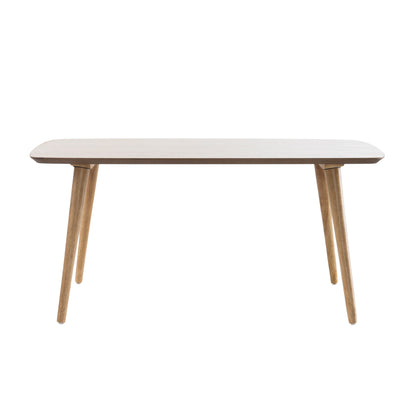 Mid Century Coffee Table With Mindi Veneer - Natural
