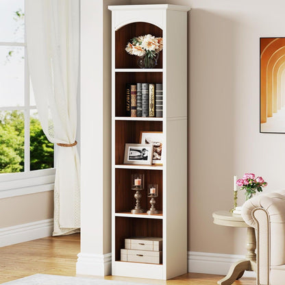 5 Tier Library Bookcase For Living Room