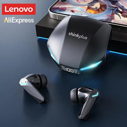 GM02 Bluetooth 5.3 Earphones Sports Headset Wireless In-Ear Gaming with Mic Dual Mode Music Headphones New