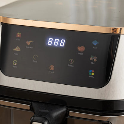 2025 Hot Selling Air Fryer Konb Control Air Fryer Big Capacity 12L Large Capacity Oil Free Air Fryer Oven