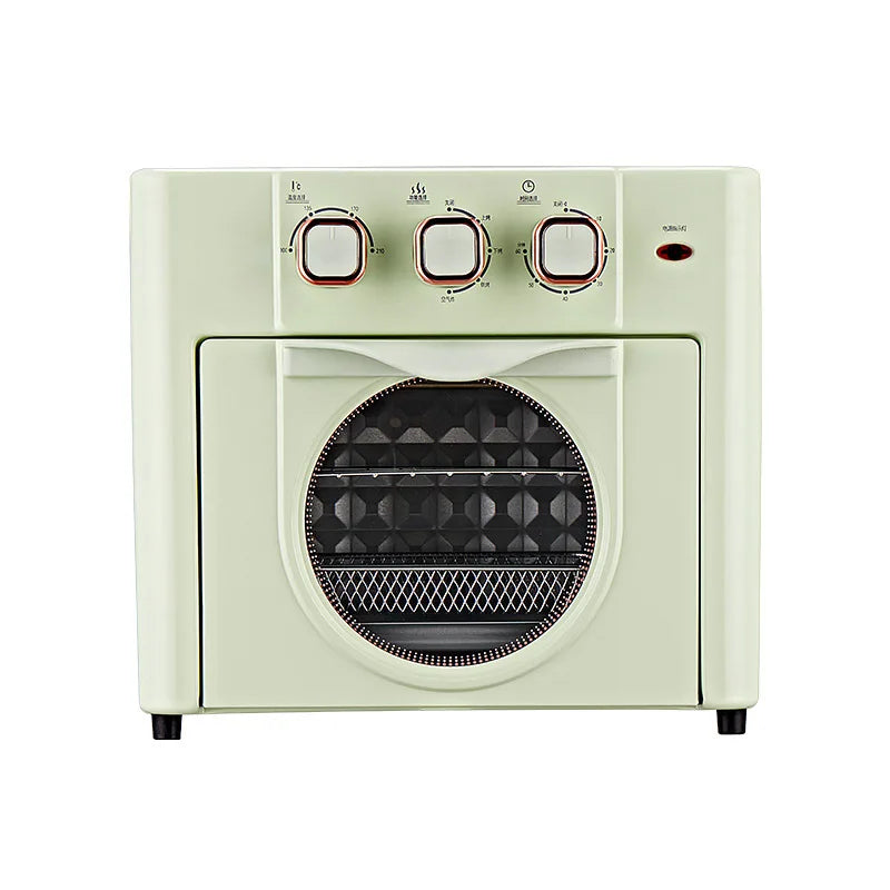 Large capacity multifunctional household air fryer oven, stainless steel electric oven combination, French interface