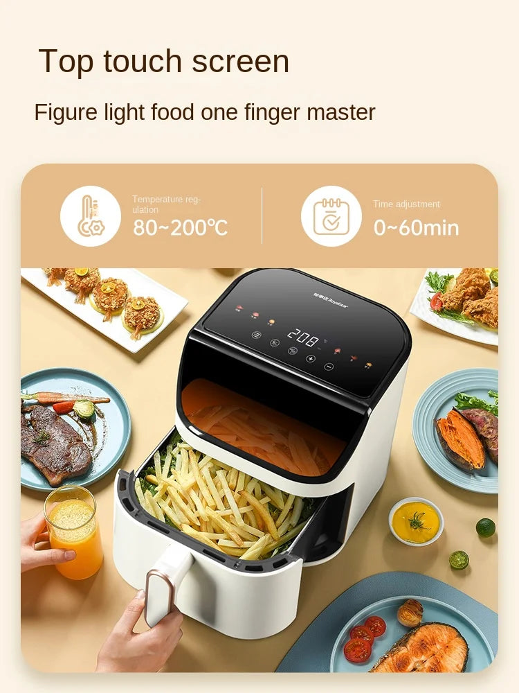 Air fryer visual automatic oven integrated intelligent oil-free