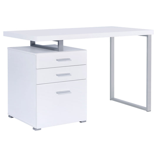 Modern Reversible 3 Drawer Office Computer Desk