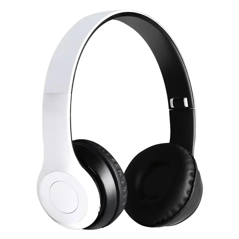 P47 Foldable Wireless Bluetooth 50 HIFI Stereo Bass Headphones for Music Gaming Kids Girls Smartphone Audio Earphones Device