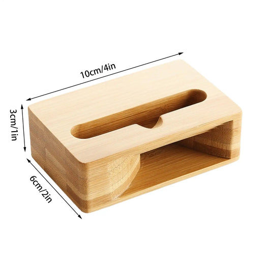 Wooden Phone Speaker Amplifier Bracket Desktop Wooden Cell Phone Speaker Amplifier Office Desk Accessories For Clear Calls