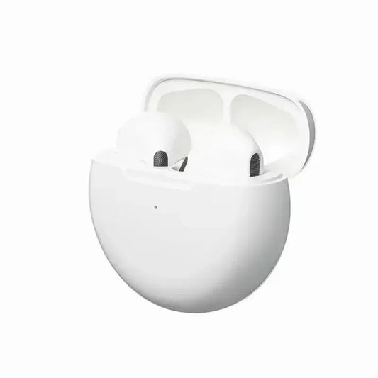 New TWS Earphone Bluetooth Headphones with Mic 9D Stereo Pro 6 Earbuds Wireless Bluetooth Headset apply to smartphones